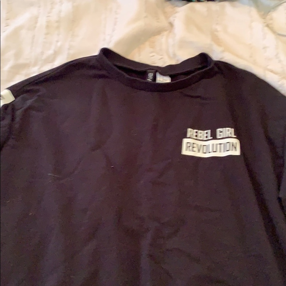 h&m long sleeve tee shirt